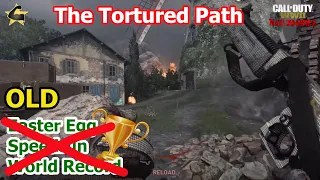 (OLD)The Tortured Path Easter Egg Speedrun Solo World Record (WW2 Zombies)