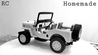 How to make rc jeep [willy] at home.