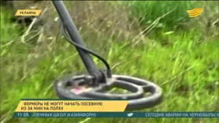 Украинские фермеры не могут начать посевную из-за мин на полях