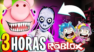 3 HORAS com OS MELHORES ESCAPES DO ROBLOX 😱 E MUITO MAIS AVENTURAS ( Alec GO! )