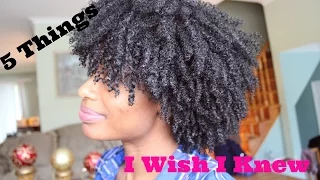 What I Wish I Knew Before Going Natural or Transitioning To Natural