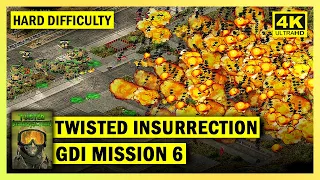C&C TWISTED INSURRECTION - GDI MISSION 6 CLEAN SLATE - HARD DIFFICULTY - 4K