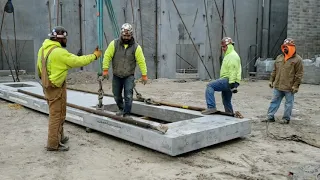 Precast Panel Erection