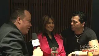 MÉGARS SPORT - Entrevue D'Arturo Gatti et de sa femme Amanda Rodriguez au Casino de Montréal.