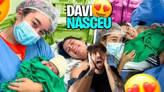 Carlos Reagindo: O DAVI NASCEU *mostramos tudo* (Emilly Vick - ESPECIAL DAVIZINHO)