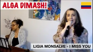 Dimash Dears - Ligia Monsalve - "Sagyndym Seni" / Первый онлайн концерт "Алга, Димаш"!