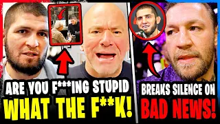 Khabib SENDS A WARNING to UFC JUDGE! Conor McGregor BREAKS SILENCE on BAD NEWS! Islam Makhachev