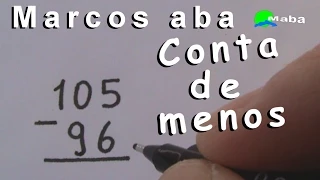 Subtração - Aprenda conta de menos (subtrair) - aula 05