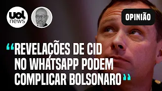 Josias: Cid pode complicar Bolsonaro tanto em depoimento à PF quanto no 'escurinho' do WhatsApp