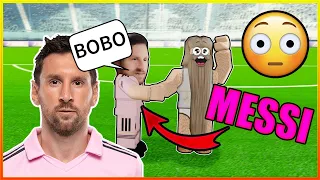 Playing Real Futbol 24 with MESSI! (ROBLOX)