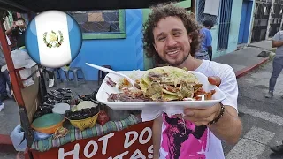 Tasting STREET FOOD in Guatemala 🐖🇬🇹