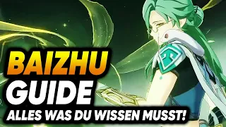 HIER IST ER PERFEKT | Genshin Impact Baizhu Build Guide - deutsch