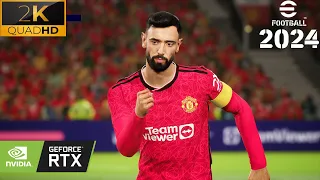 eFootball 2024 Unreal PC Max Gameplay | Nvidia RTX 3060 ti