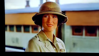 Out of Africa. Karen says goodbye.