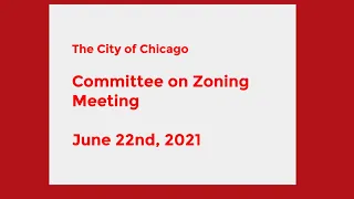 Committee on Zoning – JUN 22nd