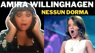 AMIRA WILLINGHAGEN - NESSUN DORMA (HD QUALITY) - WINNER FINALS HOLLAND'S GOT TALENT 2013 | REACTION