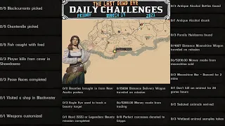 Blackcurrants Chanterelle Madam Nazar Locations Daily Challenges RDR2 Red Dead Online (3/19/21)