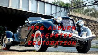 MB ELITE 1936 auburn speedster restoration