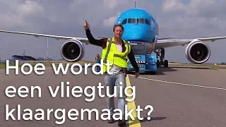 Hoe wordt een vliegtuig klaargemaakt voor vertrek? | Het Klokhuis