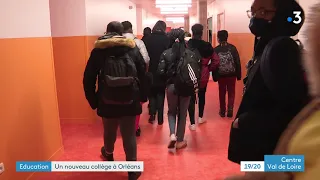 Orléans : inauguration du collège Jean Rostand dans le quartier de l'Argonne