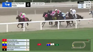 Gulfstream Park Carrera 6 - 25 de Enero 2024