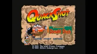 QuackShot Starring Donald Duck (Genesis / Mega Drive) Playthrough