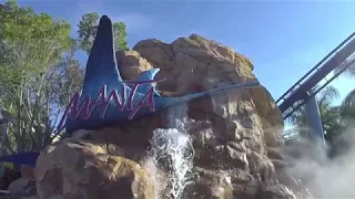 Manta Roller Coaster Off Ride - SeaWorld Orlando Florida Attractions (Full HD)