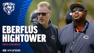 Eberflus and Hightower on team progression | Chicago Bears
