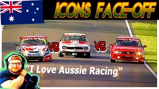 American Reacts to Bathurst A9XTorana vs VYSS vs V8Supercar Showdown!