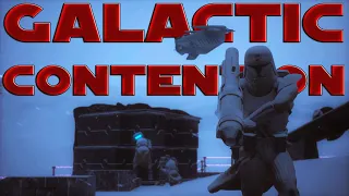 Clones of the 501st Repel a RUTHLESS Mountain INVASION | Squad Galactic Contention Star Wars Mod