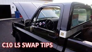 Tips And Tricks I Learned When LS Swapping My C10 Squarebody