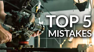 5 MISTAKES Beginner Filmmakers Make!