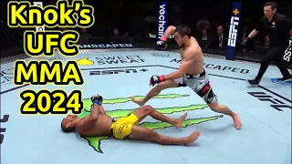 THE BEST UFC & MMA KNOCKOUTS OF 2024