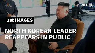 North Korea's Kim seen smoking during factory visit after weeks of health rumours | AFP