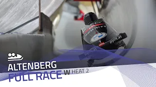 Altenberg #1 | BMW IBSF World Cup 2021/2022 - 2-Woman Bobsleigh Heat 2 | IBSF Official