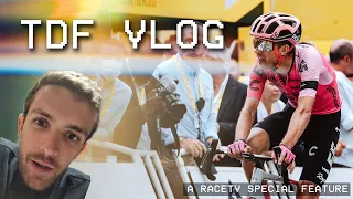 ROOKIE VLOGS WITH JAMES SHAW - A RACETV Special Feature  | TDF | RaceTV | EF Education-EasyPost