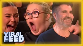 SURPRISE! Simon Cowell Awards A SECOND GOLDEN BUZZER On BGT 2023! | VIRAL FEED