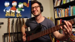 Ducktales Theme Intro - Bass Cover