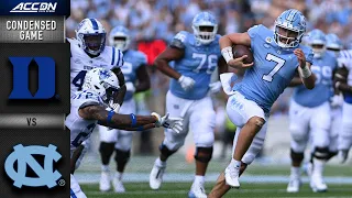 Duke vs. North Carolina Condensed Game | 2021 ACC Football