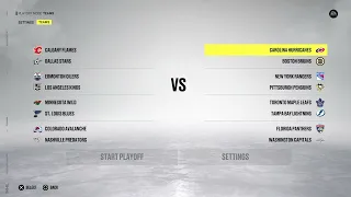 EA SPORTS NHL 22 - Official 2022 NHL Stanley Cup Playoff Brackets