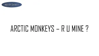 Arctic Monkeys - R U Mine? Drum Score