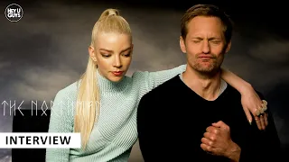 The Northman - Anya Taylor-Joy & Alexander Skarsgård on vanity-free performances & harsh conditions