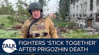 Masked Wagner Group Fighters Vow To ‘Stay Together’ After Prigozhin Death