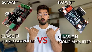 STEREO(TPA3116D2) VS MONO(TDA7293) amplifier || SOUND COMPARISON