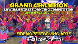 GRAND CHAMPION LAWIHAN STREET DANCING COMPETITION | TUNA FESTIVAL 2023