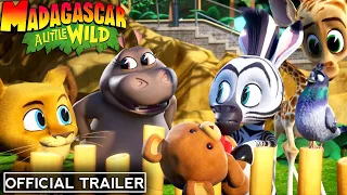 MADAGASCAR A LITTLE WILD Official Trailer TV Show (2020) Kids Adventure HD