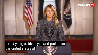 Melania Trump Farewell Speech