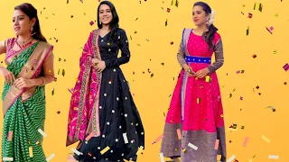 Aarthi subash sarees&dress Collection | Pandavar illam | serial actress | malliga| meesho