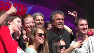 После мастер-класса Хамди Акатая на Фестивале Турции в парке "Красная Пресня" 17.06.2017