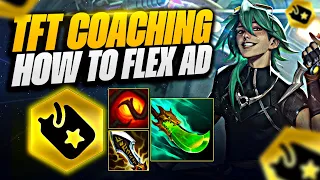 How to AD Flex in Set 10 | TFT Coaching